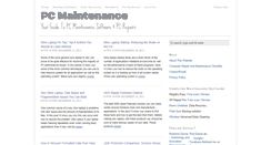 Desktop Screenshot of pcmaintenancereimage.com